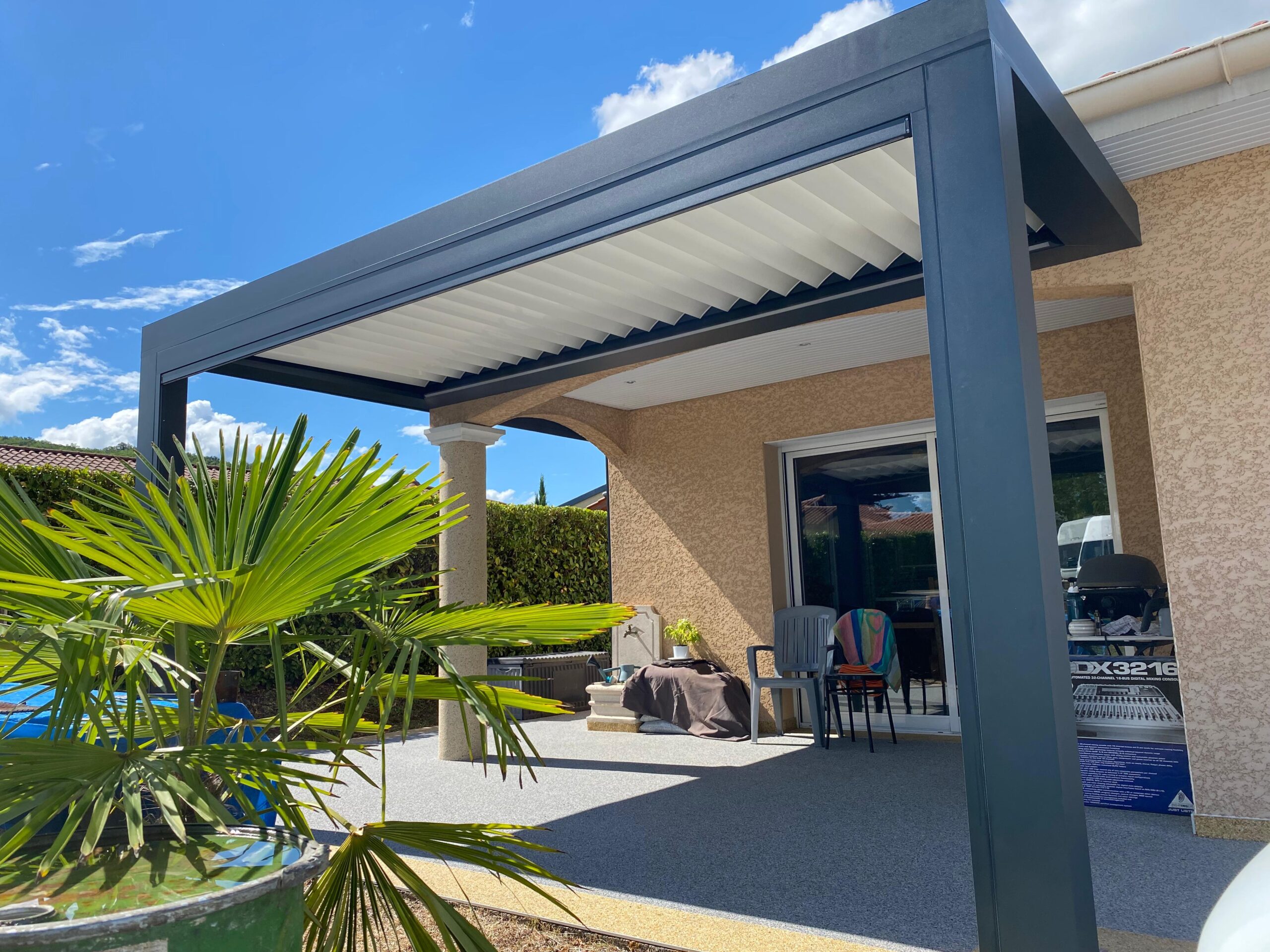 Pergolas bioclimatiques et toiles à ambérieu-en-bugey​